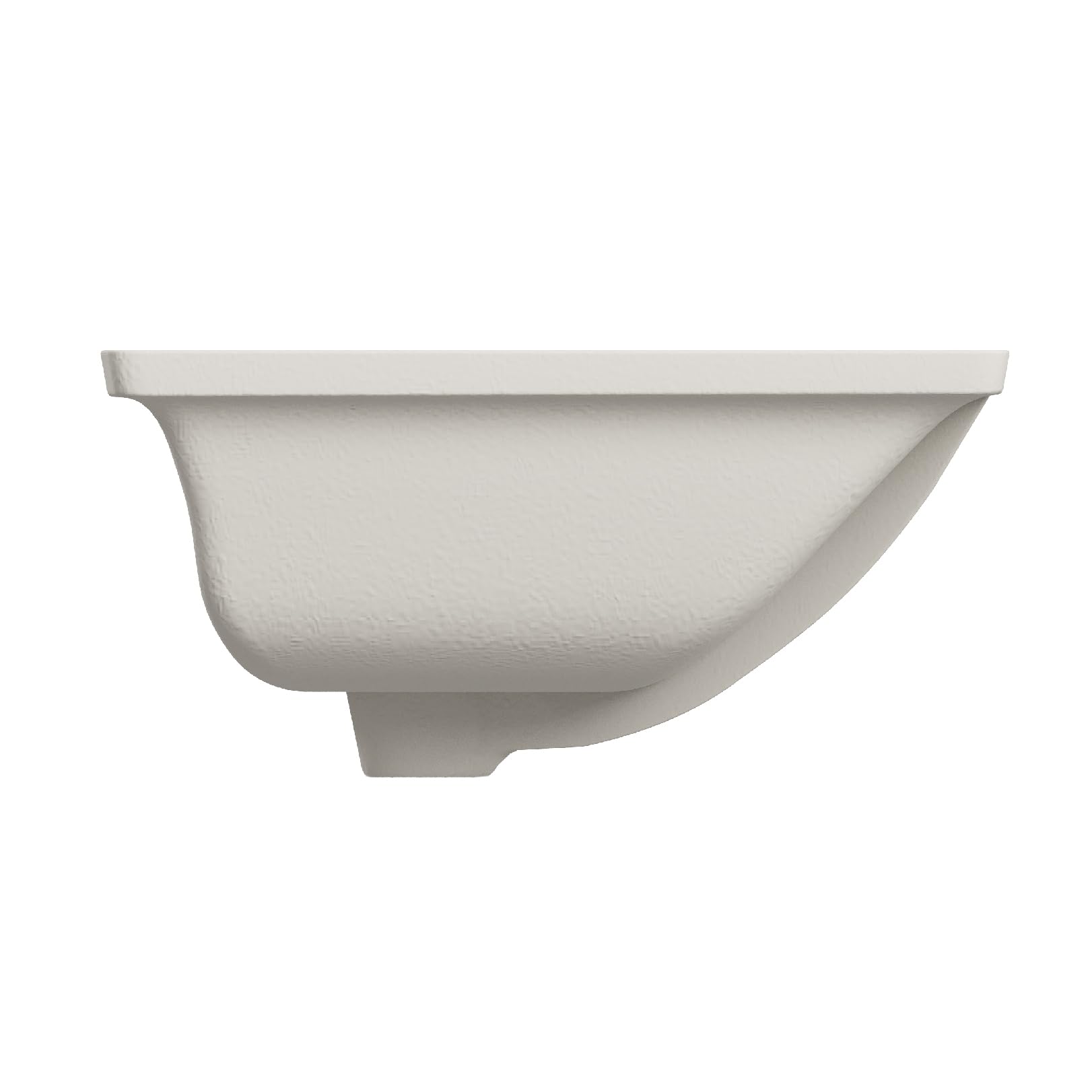 ARIEL 15.13" x 20.25" Rectangle Undermount Bathroom Sink, Rectangular Basin, Porcelain UPC Certified Material, Overflow-Proof, Modern Design - Image 7