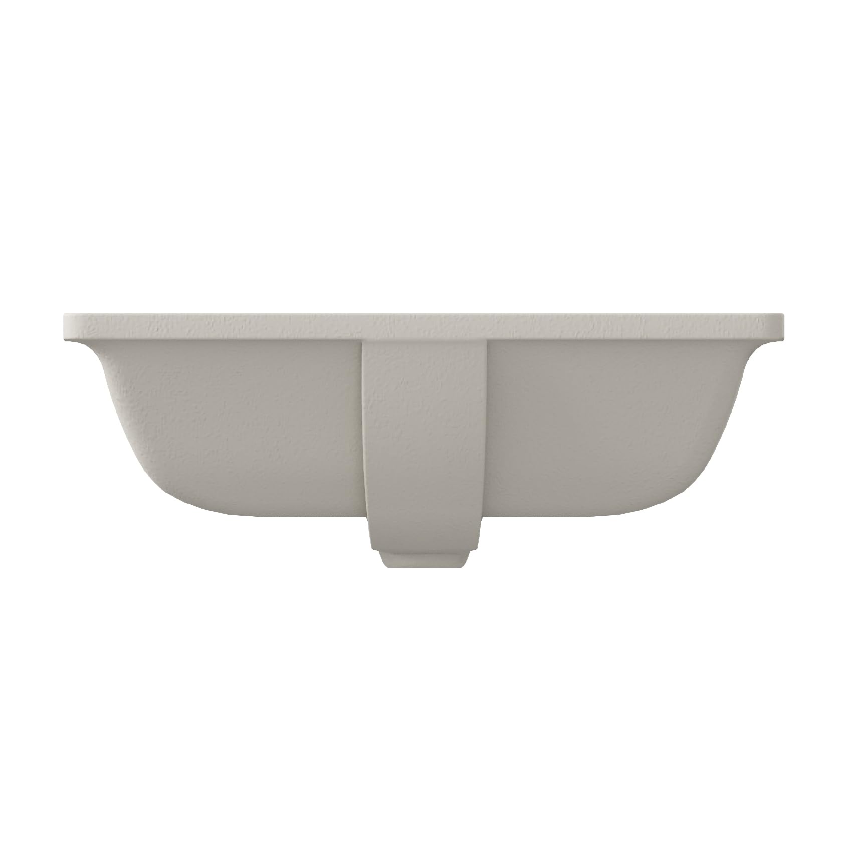 ARIEL 15.13" x 20.25" Rectangle Undermount Bathroom Sink, Rectangular Basin, Porcelain UPC Certified Material, Overflow-Proof, Modern Design - Image 8