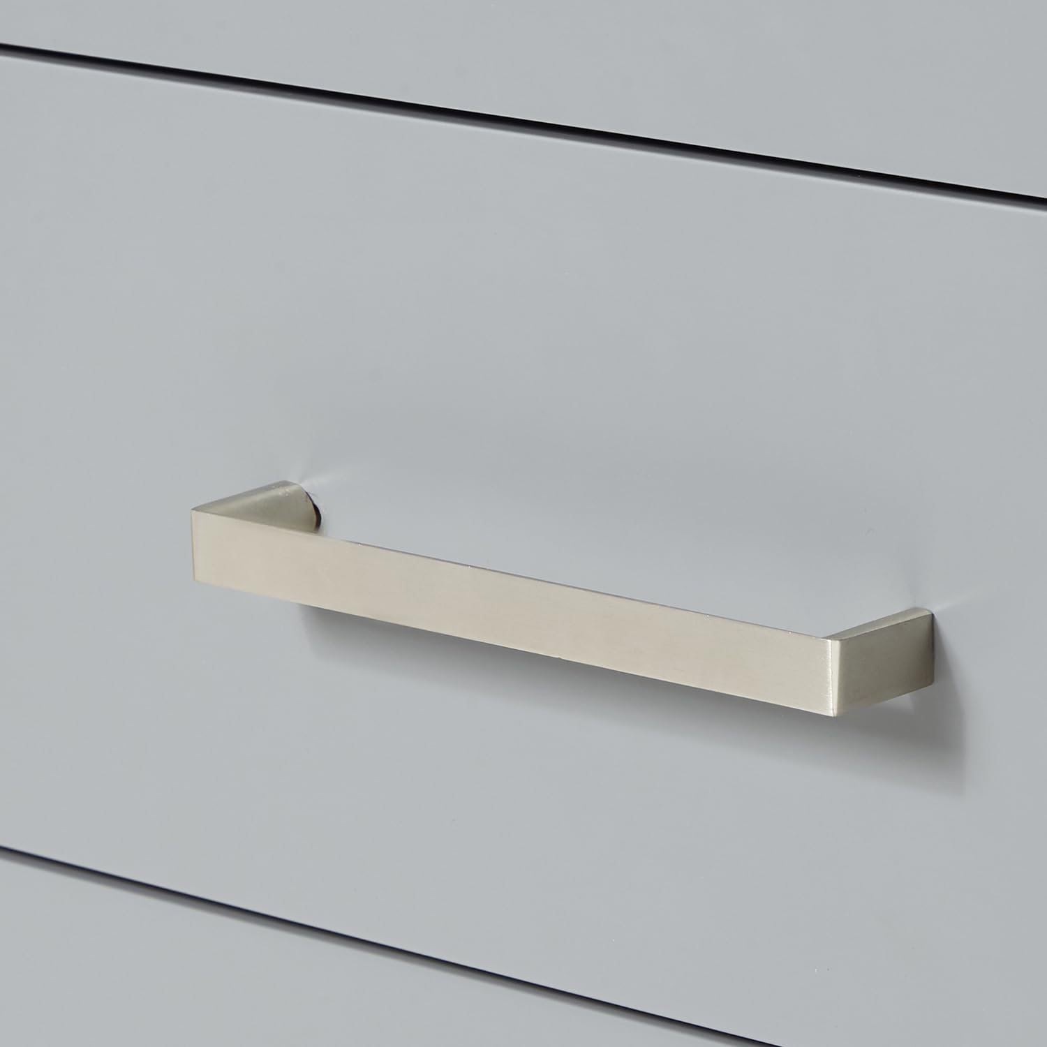 ARIEL Bayhill 72-inch Bathroom Vanity with Sink,Solid Wood, 1.5-inch Carrara White Quartz Countertop & Backsplash, Double Rectangular Porcelain Sink, 2 Soft Closing Doors, 3 Dovetail Drawers, Grey - Image 7