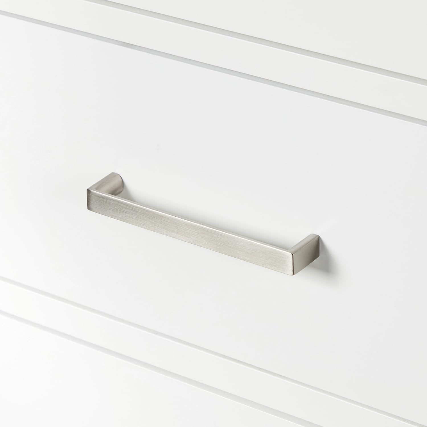 ARIEL Cambridge 69 Inch Includes 20 Inch Linen Cabinet and 1 of 49 Inch Single Rectangle Sink Bathroom Vanity with Pure White Quartz Countertop 1.5 Inch in White - Image 6