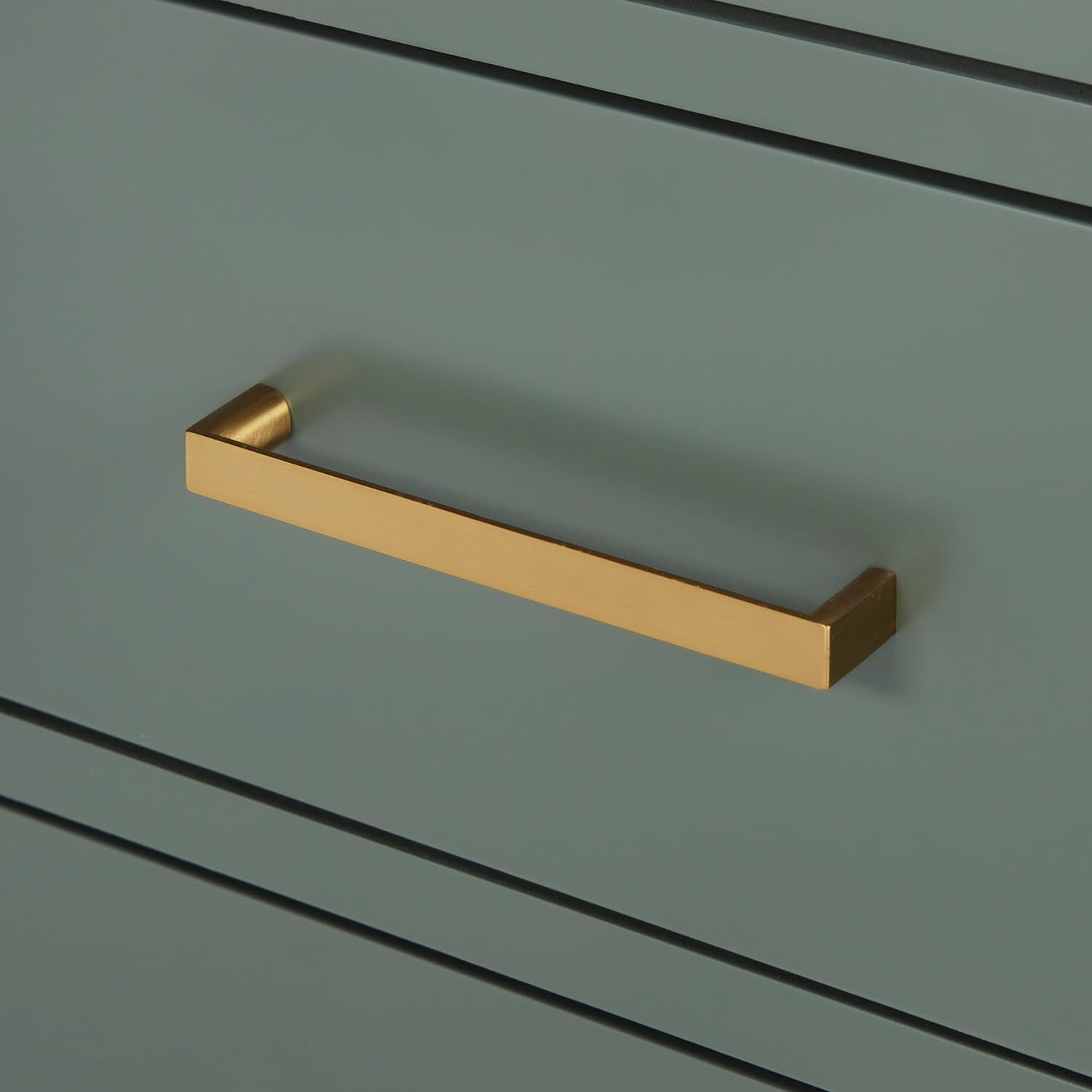 ARIEL Hepburn 55 Inch Single Oval Sink Bathroom Vanity with Carrara White Marble Countertop 1.5 Inch in Vintage Green - Image 9