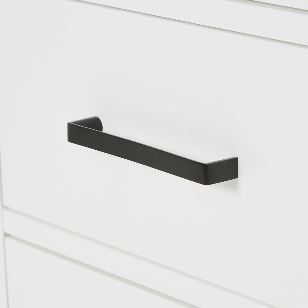 ARIEL Hepburn 60-inch Bathroom Vanity with Sink,Solid Wood, 1.5-inch Pure White Quartz Countertop & Backsplash, Single Rectangular Porcelain Sink, 2 Soft Closing Doors, 9 Dovetail Drawers, White - Image 16