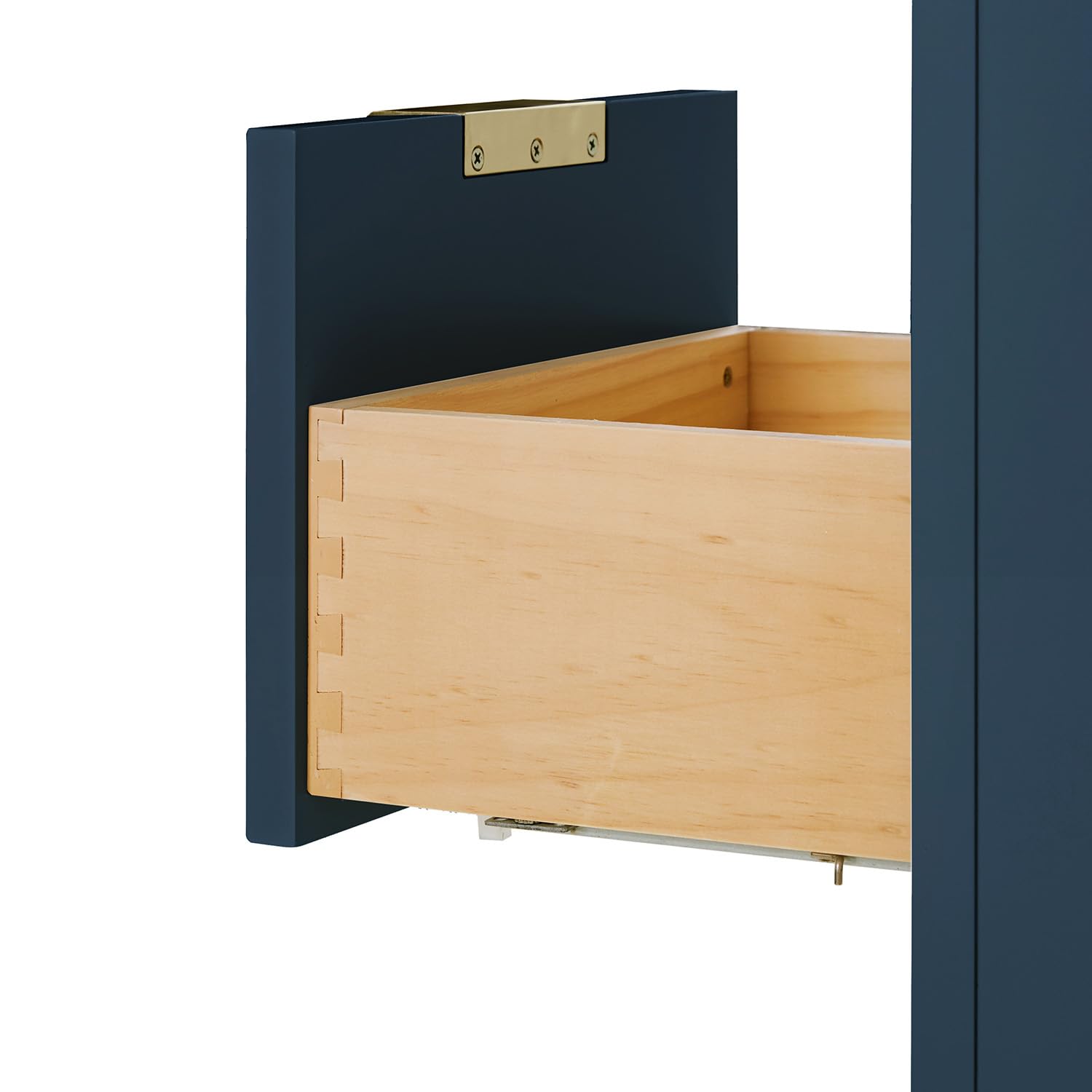 ARIEL Milan 72-inch Bathroom Vanity with Sink,Solid Wood, 1.5-inch Italian Carrara Marble Countertop, Double Rectangular Porcelain Sink, Soft Closing Doors, Dovetail Drawers, Vintage Blue - Image 9