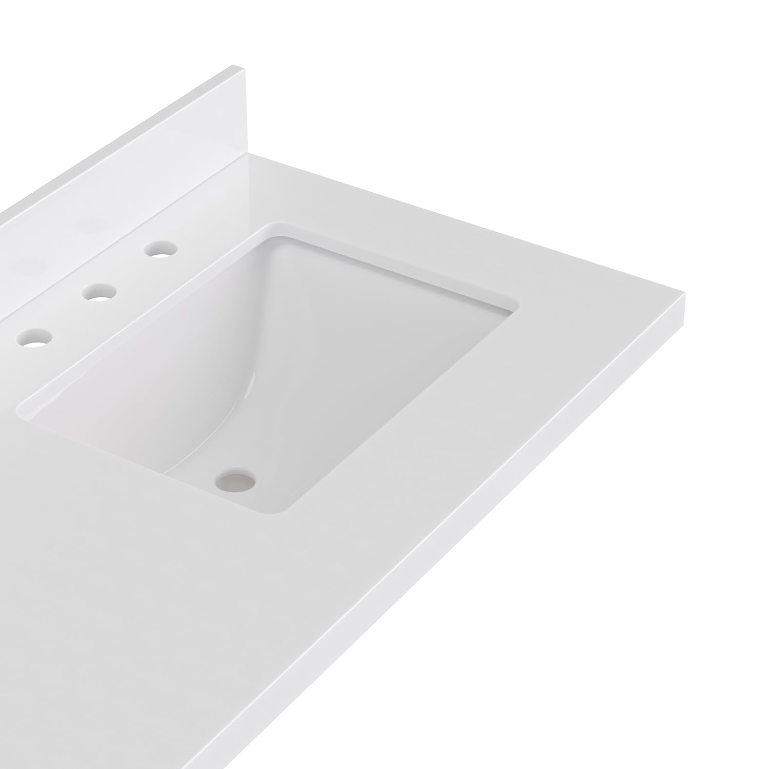 ARIEL Milan 72-inch Bathroom Vanity with Sink,Solid Wood, 1.5-inch Pure White Quartz Countertop, Double Rectangular Porcelain Sink, Soft Closing Doors, Dovetail Drawers, Vintage Blue - Image 13